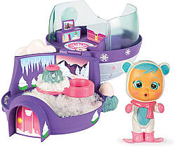 Cry Babies Ігровий набір Плакса немовля Кристал з будиночком Іглу IMC Toys Iglu House with Crystal 90934