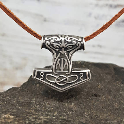 Молот Тора Мьольнір MIJOLLNIR Підвеска Амулет, фото 1