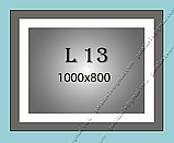 Дзеркало з LED-підсвіткою і контурною підсвіткою,  1000х800 мм, L13А, фото 3