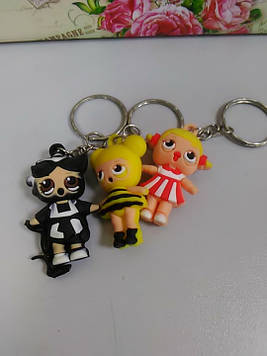 Брелок лялька лол 1 шт