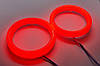 80 мм led-кільця в фару (ангельські очі). КРАСНІ 2 шт., фото 7