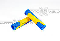Гріпси велосипедні "SPELLI SBG-6708 L" жовто-синій