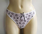 Труси жіночі стринги бавовна Квітка Польща, фото 5