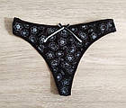 Труси жіночі стринги бавовна Квітка Польща, фото 6