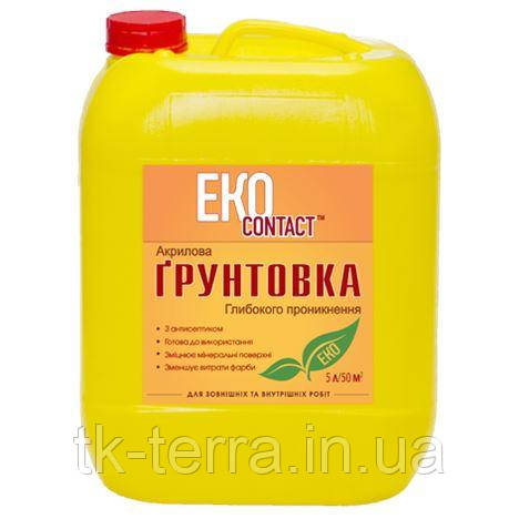 Грунт акриловий Дніпро-Контакт EcoContakt 10л.