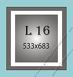 Дзеркало з LED-підсвіткою, 533х683мм, L16, фото 4