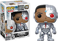 Фігурка Funko Pop! Justice League. Cyborg #209/ Ліга справедливості. Кіборг