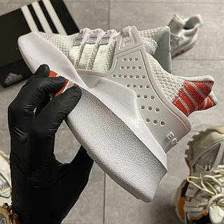 Adidas eqt white orange discount