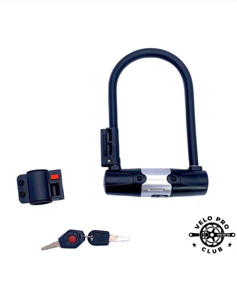 Велозамок протиугінний U-LOCK 12 мм / скоба