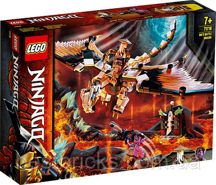 Lego Ninjago Бойовий дракон Майстра Ву 71718