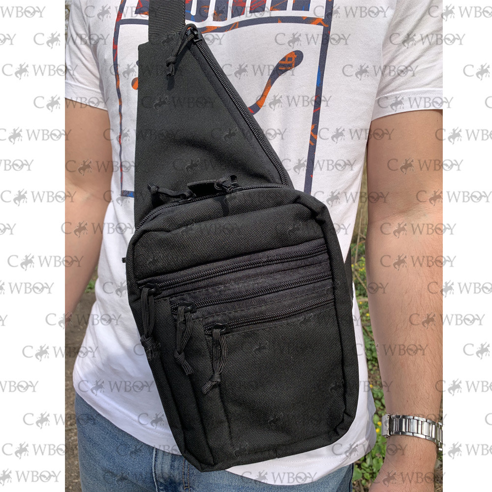 Сумка з кобурою, чорного кольору (Cordura)