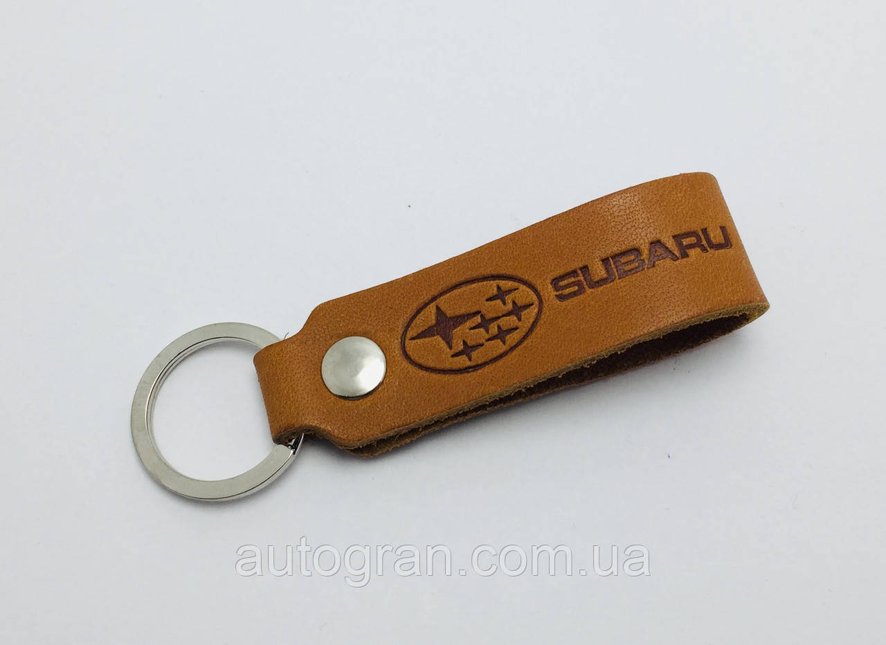Брелок Subaru шкіра, фото 1