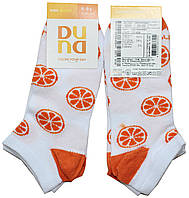 Шкарпетки дитячі літні білі з апельсинками, розмір 20-22, Дюна