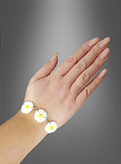 Браслет на руку у формі ромашки