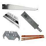 Прорізні ножі, леза, олівці