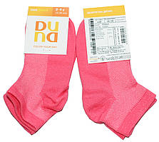 Шкарпетки дитячі для дівчаток літні коралові, розмір 16-18, Дюна