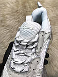 Жіночі кросівки Balenciaga Triple S Clear Sole White Grey, кросівки баленсіага тріпл з, фото 6