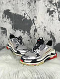 Жіночі кросівки Balenciaga Triple S Silver, жіночі кросівки баленсіага тріпл з, фото 2