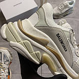 Кросівки Balenciaga Triple S White/Gray, кросівки баленсіага тріпл з, фото 5