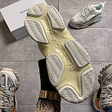 Кросівки Balenciaga Triple S White/Gray, кросівки баленсіага тріпл з, фото 8