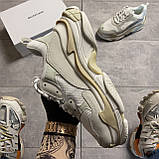 Кросівки Balenciaga Triple S White/Gray, кросівки баленсіага тріпл з, фото 3