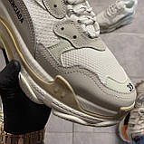 Кросівки Balenciaga Triple S White/Gray, кросівки баленсіага тріпл з, фото 4