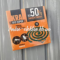 Спирали от комаров и мух Kra Deo Super 10 шт