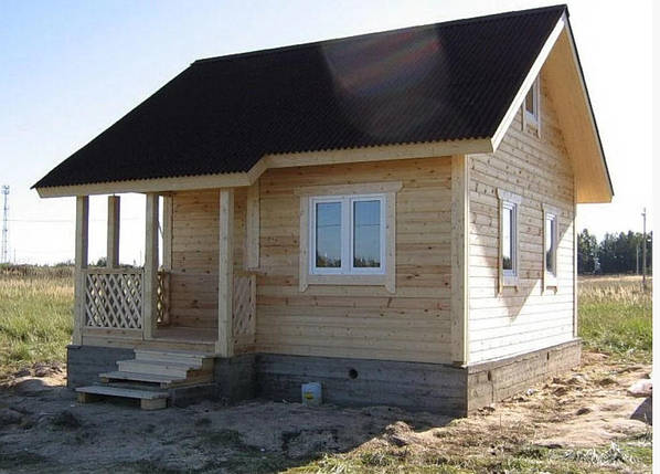 Будинок дерев'яний каркасний 6*6 м, фото 3