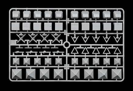 Протитанкові загородження. 1/72 ITALERI 6147, фото 2