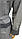 Вафельний чоловічий халат Nusa NS-15120 сірий (преміумклас), фото 4