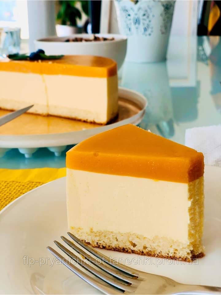 МАНГОВИЙ ЙОГУРТОВИЙ ТОРТ, 1100г (700г)