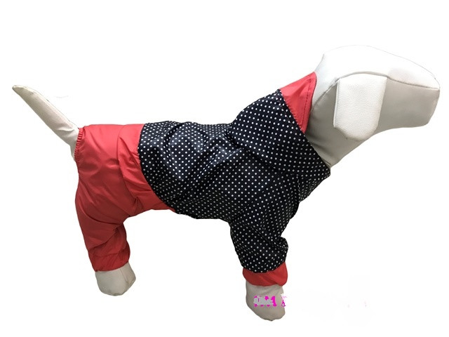 Дощовик комбінезон для собак "Горох", розмір 8., фото 1