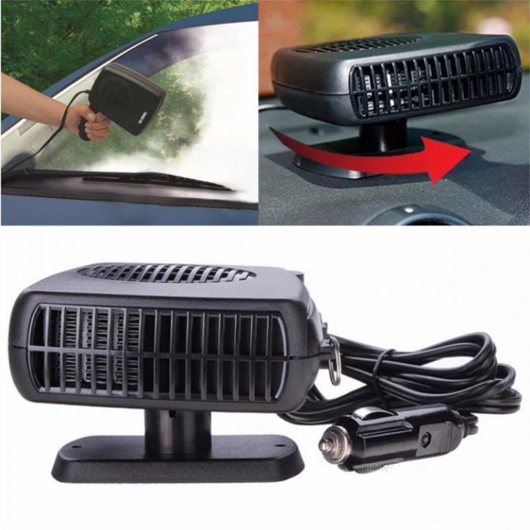 2в1 Автомобільний обігрівач автофен + вентиляція - Auto Heater Fan обогреватель салона