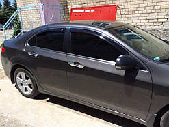 Дефлектори вікон (Ветровики) Honda Accord 2008-2015 (EGR)