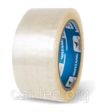 Скотч пакувальний прозорий 40мкм * 45мм * 500m, фото 1