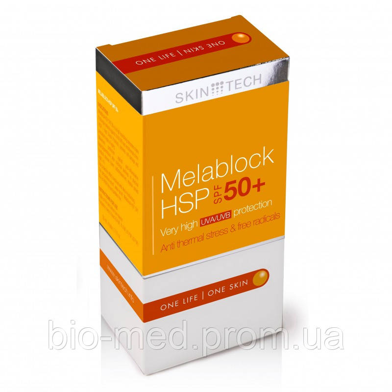 Skin Tech Melablock HP SPF 50+ — захисний крем від сонця, 50 мл