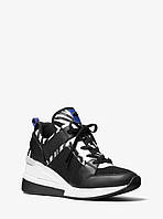 Кросівки MICHAEL Michael Kors Georgie Canvas and Leather Sneaker ОРИГІНАЛ (Розмір US 7 (24см))