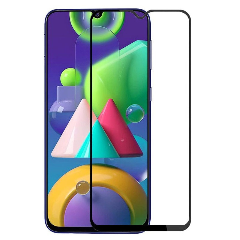 Захисне скло Mocolo 3D Full Glue для Samsung Galaxy M21 (2020) M215 Black (0.33 мм)