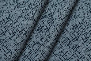 Меблева тканина флок, що миється, антикіготь водовідштовхувальний/блакитний
