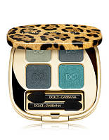 Тени для век Dolce&Gabbana Felineyes Intense Eyeshadow Quad 8 Mediterranean Blue