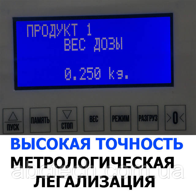 Налаштування вагового контролера Налаштування вагового контролера