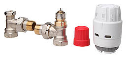 Термостатичний Комплект кутовий Danfoss RAS-C2 + RA-FN + RLV 1/2" 013G2219