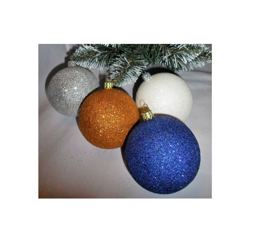 Куля новорічна D-80 БЛИСК, фото 1