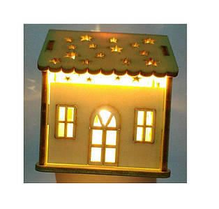 Нічник новорічний №R-0 ХАТИНКА