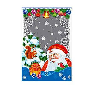 Пакет Подарунковий Новорічний 20х35 (100 шт), (для пакування подарунків)