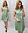 Арт. 167 Літнє плаття без рукава зелене/ зеленого кольору/ яскраво-зеленого, фото 8
