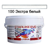 Епоксидна затирка Litokol Starlike EVO 100 (екстра білий) CLASS COLD COLLECTION, 1 кг