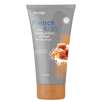 Орально-вагінальне мастило "Frenchkiss Raspberry", 75 мл Карамель, фото 2