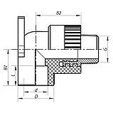 Кут інсталяційний НР 25x3/4M PPR KOER K0126.PRO (KP0151), фото 3