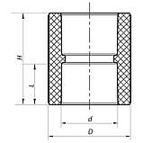 З'єднувальна муфта 110 PPR KOER K0197.PRO (KP2562), фото 4